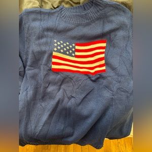 American Flag Sweater